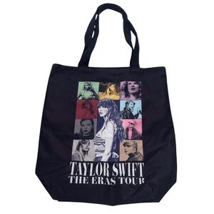 Taylor Swift Eras Tour AUTHENTIC Black Tote Bag